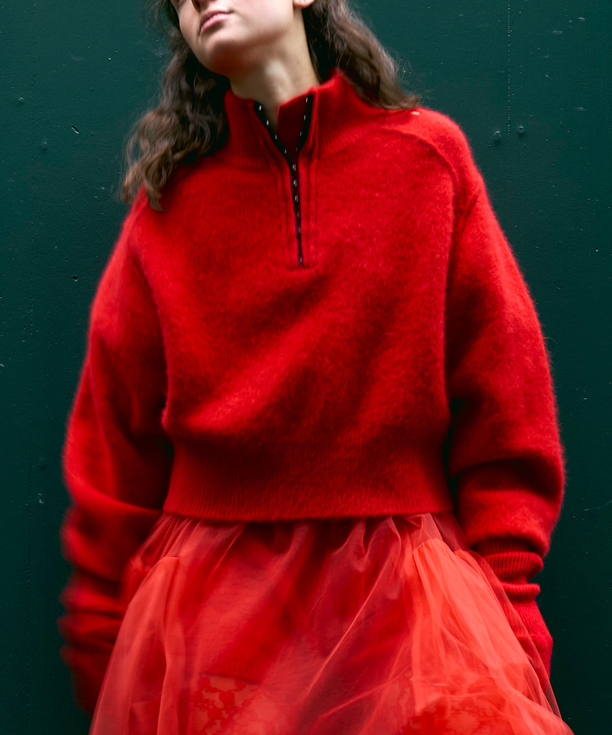 [25周期预订] Fox Blend Knit Tops