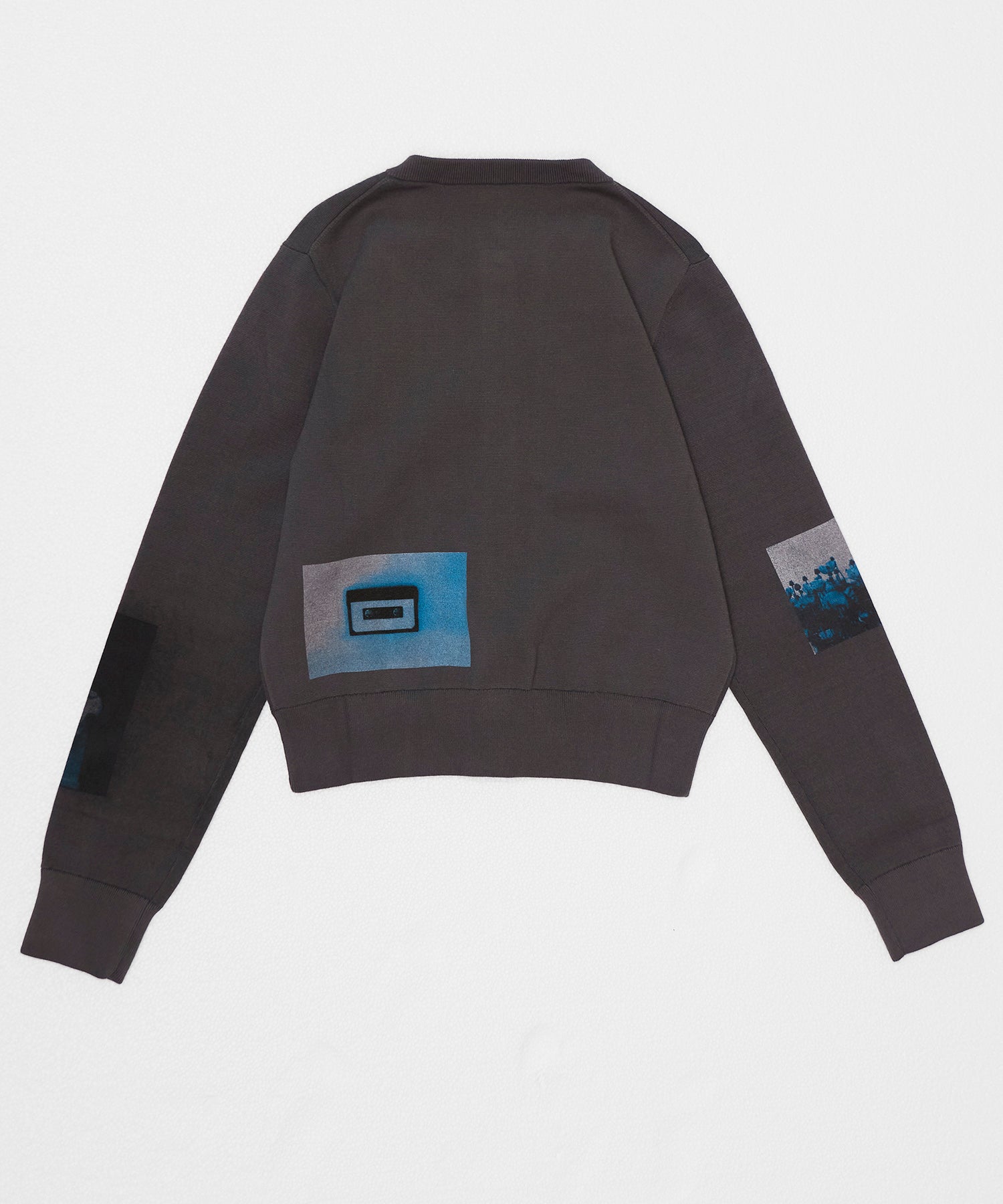 【26SPRING PRE-ORDER】Photo Collage Compact Knit Cardigan