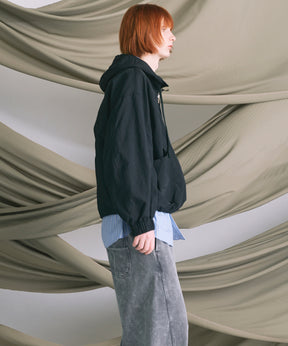 Prime-Over Half Zip Anorak Blouson