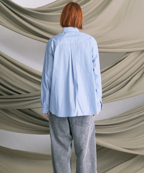 4 색 샹 브레이 세탁 가능한 양모 피크 라펠 더블 가슴 재킷