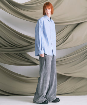 4 색 샹 브레이 세탁 가능한 양모 피크 라펠 더블 가슴 재킷