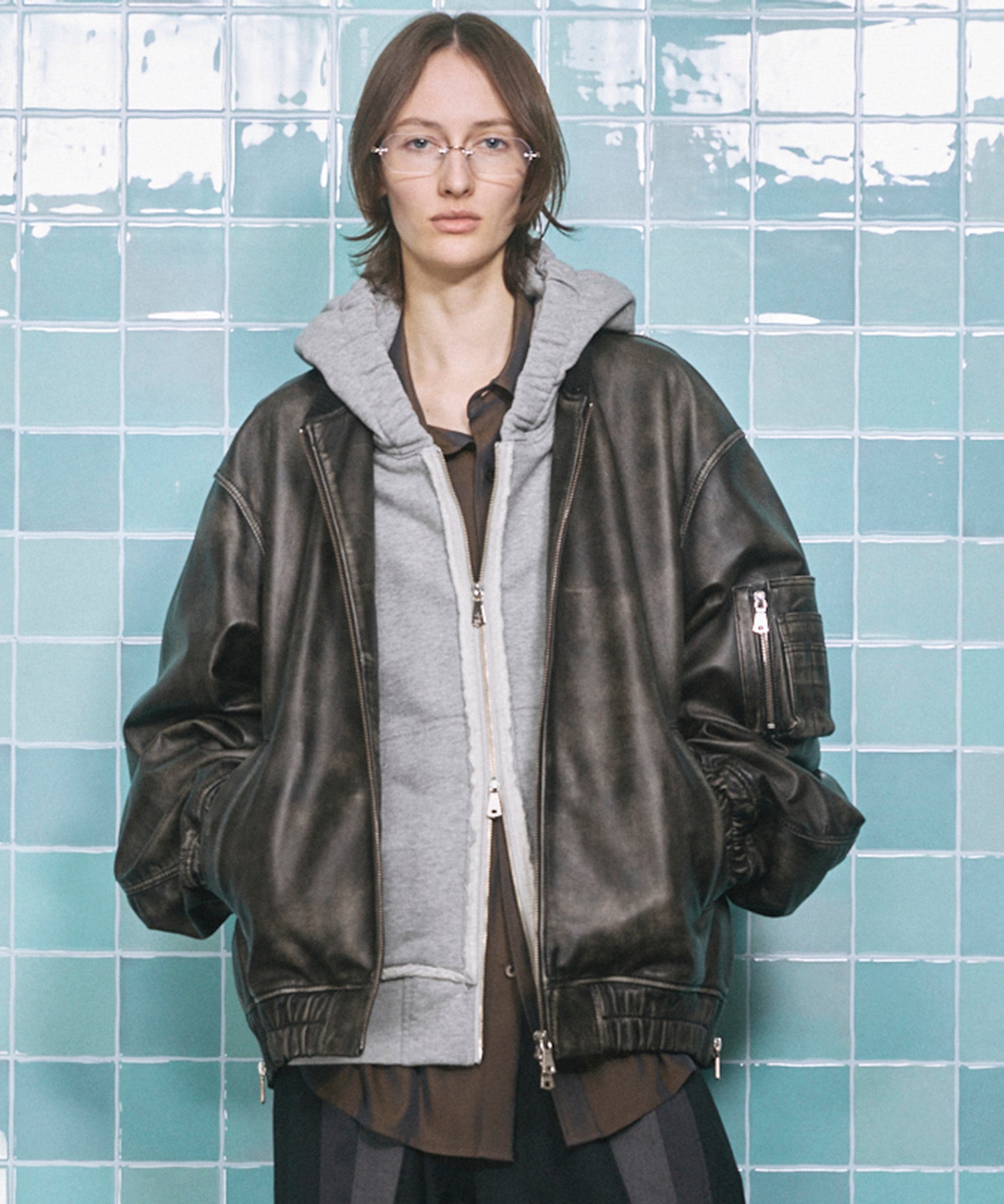 【25AW PRE-ORDER】Sheep Leather MA-1