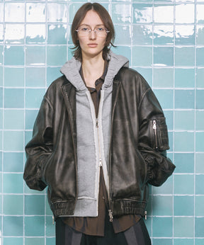 【25AW PRE-ORDER】Sheep Leather MA-1