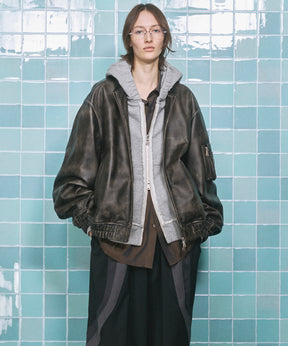 【25AW PRE-ORDER】Sheep Leather MA-1