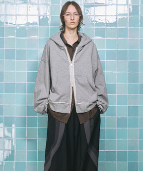 [25AW预购]细微差别图形手工缝制长袖T恤