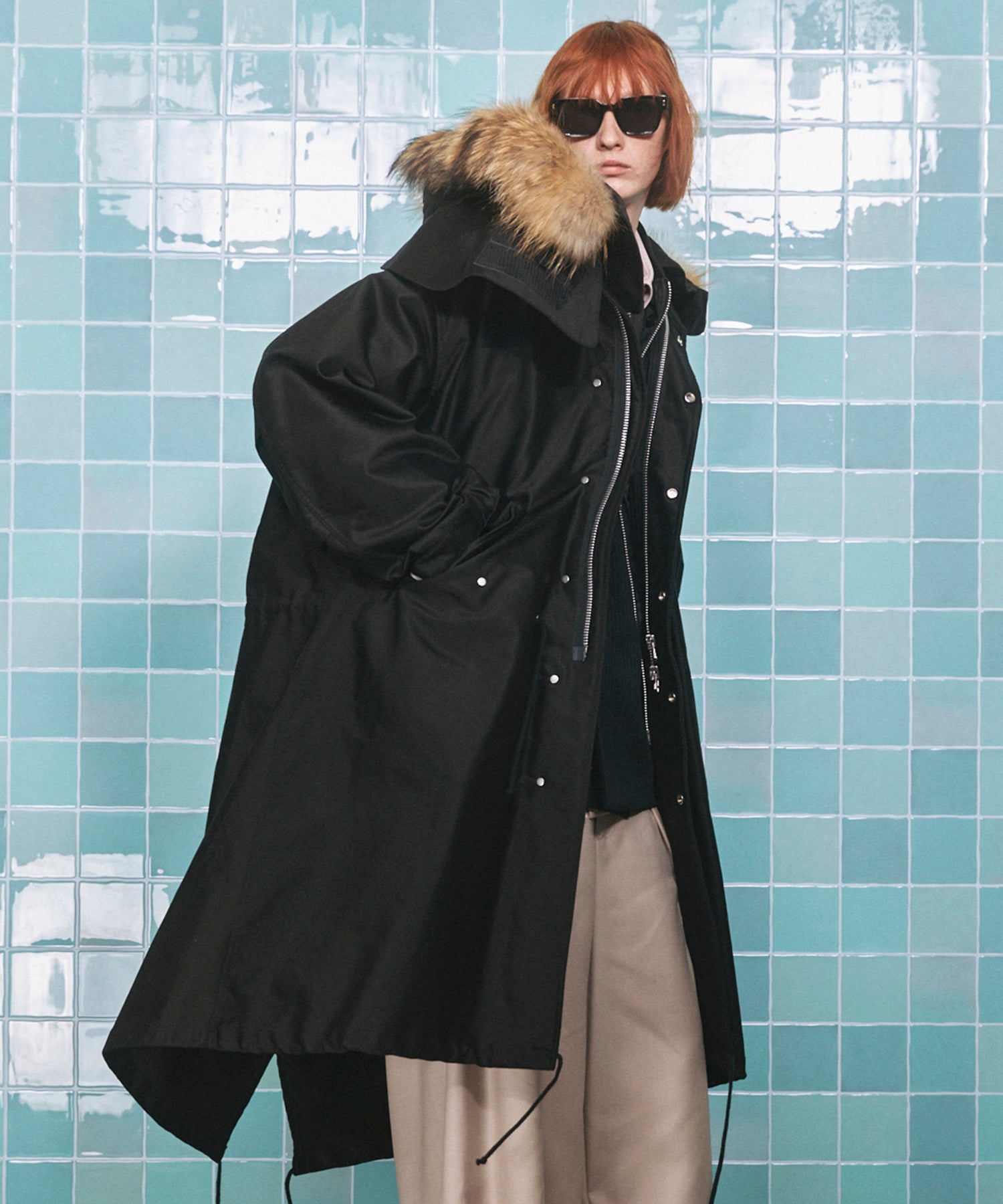 Prime-Over M-65 Mods Coat Combined With MA-1 Flight Jacket