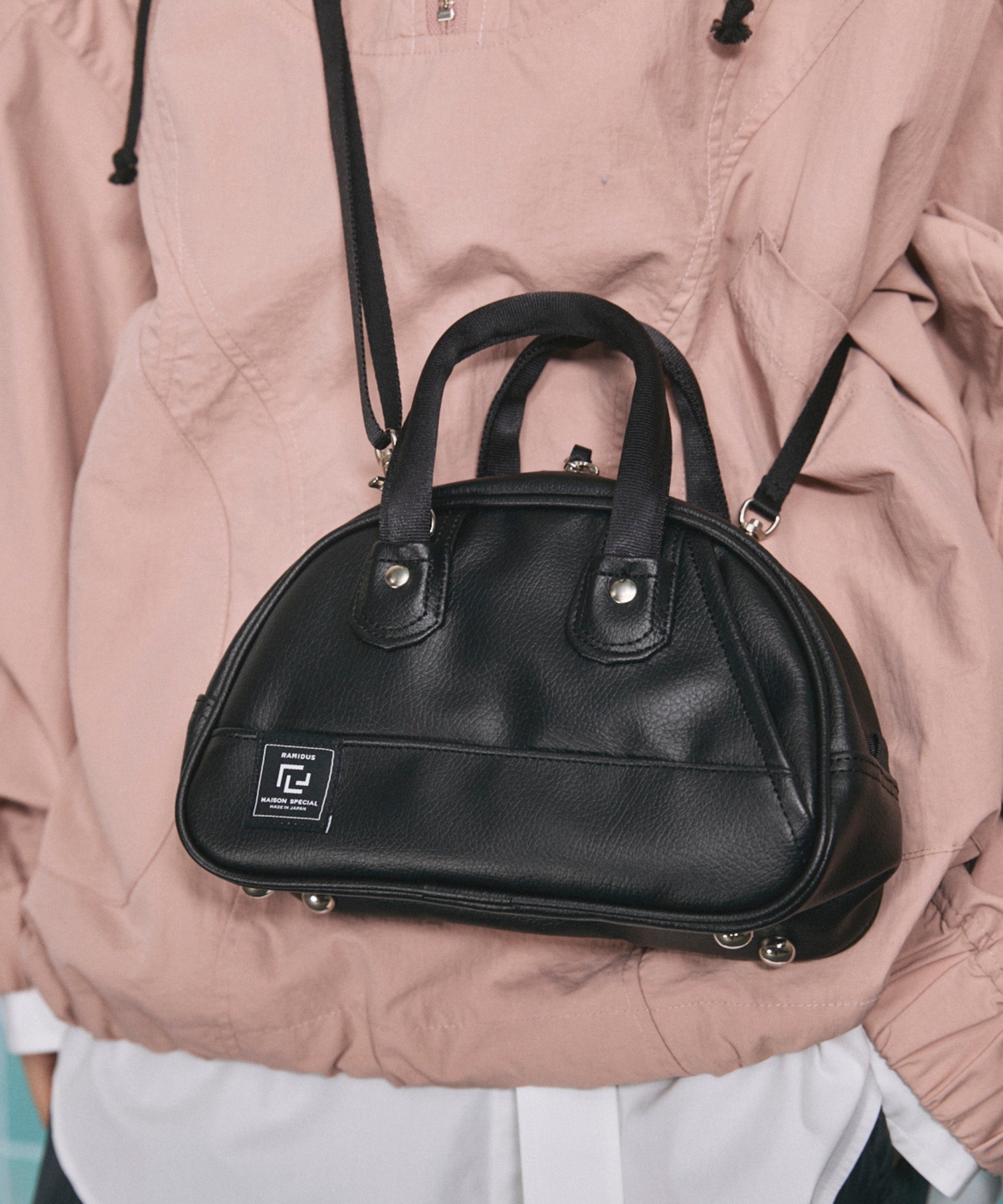 【RAMIDUS】Collaboration 2way Mini Boston Bag