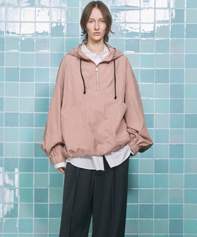 Prime-Over Half Zip Anorak Blouson