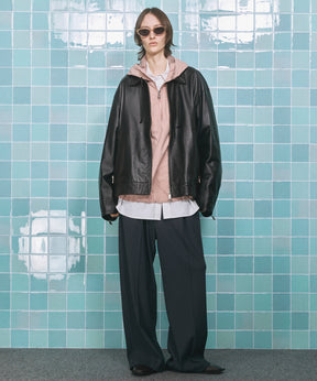 Prime-Over Half Zip Anorak Blouson