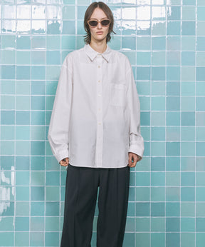 4 색 샹 브레이 세탁 가능한 양모 피크 라펠 더블 가슴 재킷