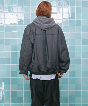 4 Colors Chambray Washable Wool Prime-Over Derby Jacket