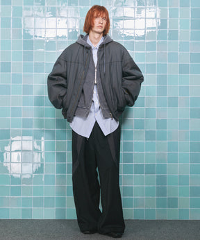 4 Colors Chambray Washable Wool Prime-Over Derby Jacket