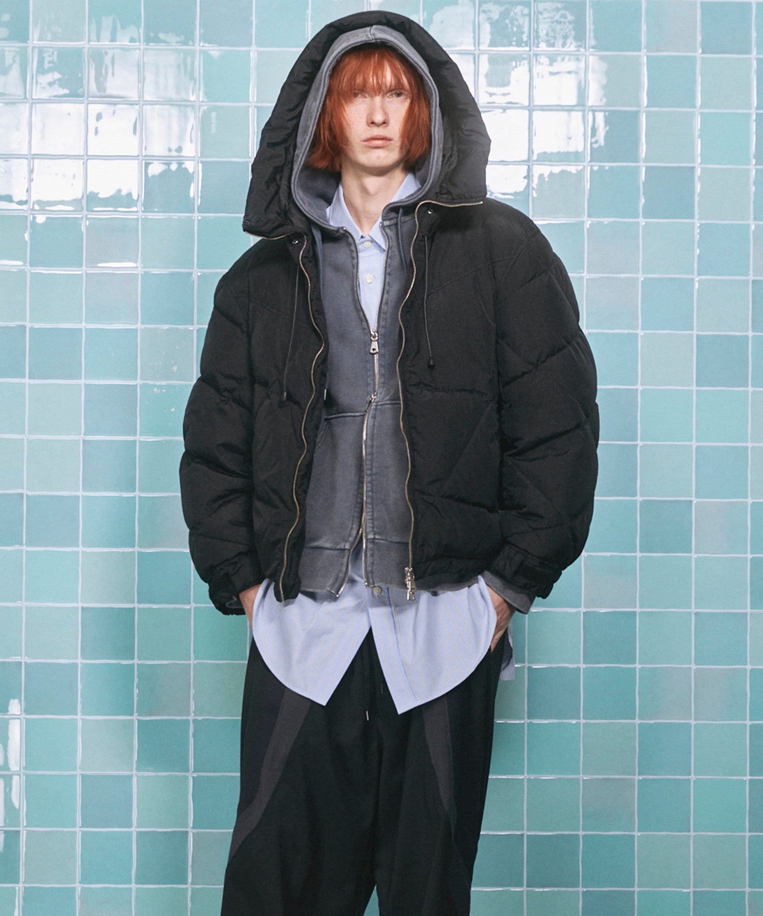 【25AW PRE-ORDER】B-3 Fake Mouton Jacket