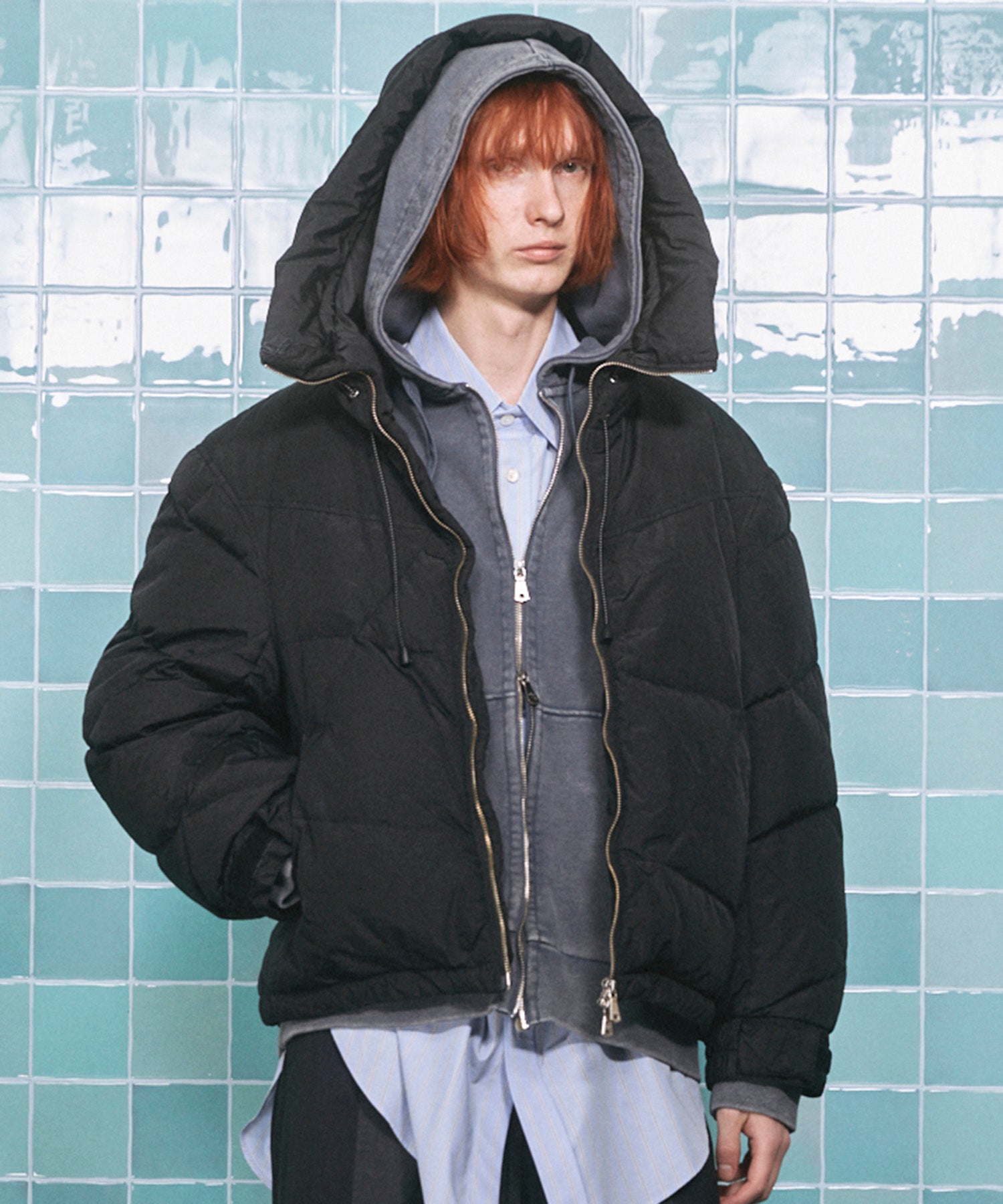 【25AW PRE-ORDER】B-3 Fake Mouton Jacket