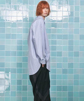 4 색 샹 브레이 세탁 가능한 양모 피크 라펠 더블 가슴 재킷