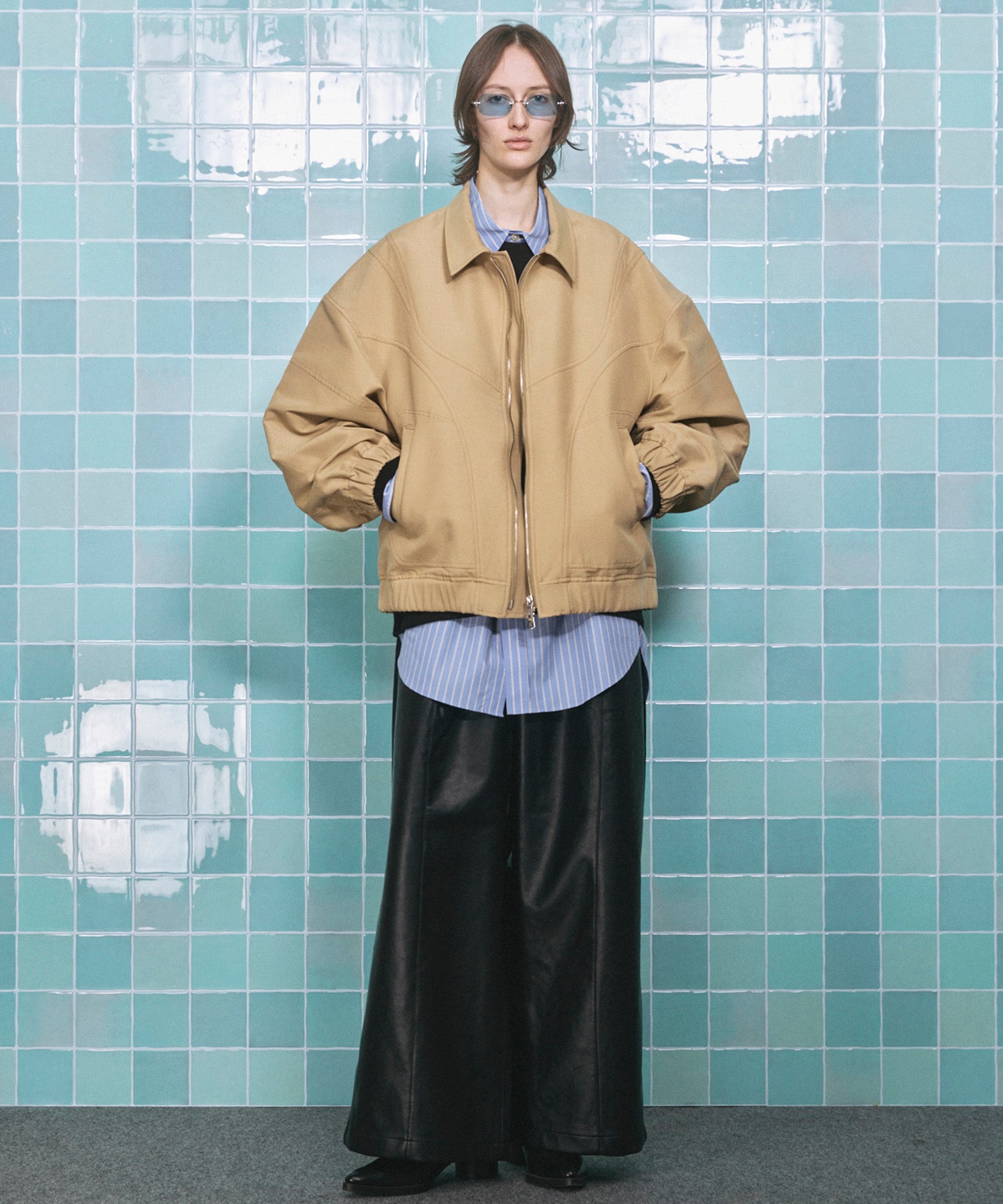 Prime-Over Crew Neck Pullover Sweatshirt