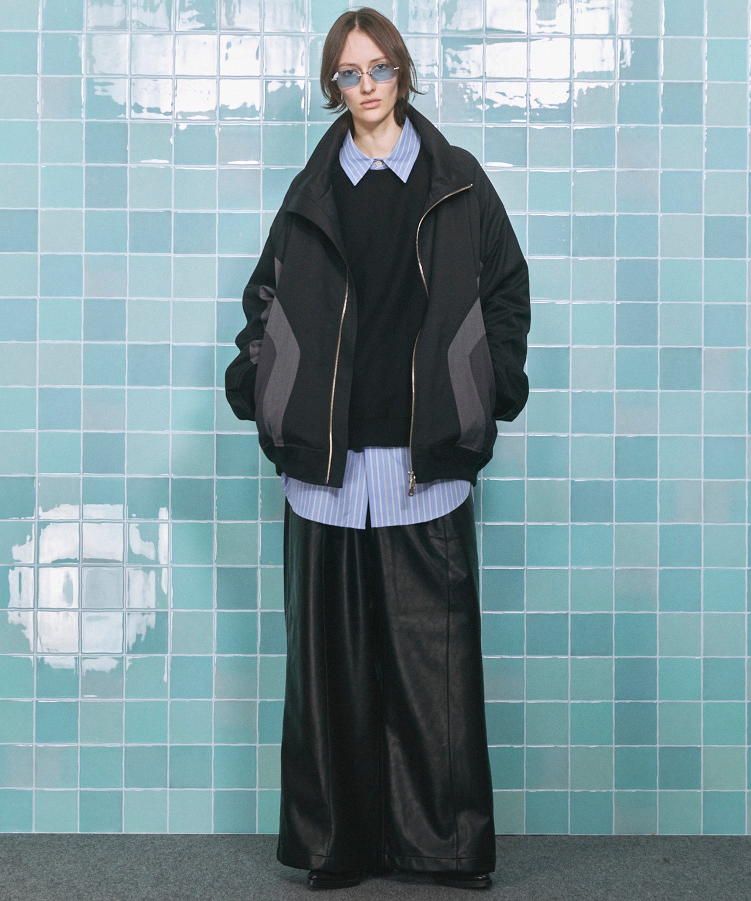 Prime-Over Crew Neck Pullover Sweatshirt