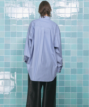 4 색 샹 브레이 세탁 가능한 양모 피크 라펠 더블 가슴 재킷