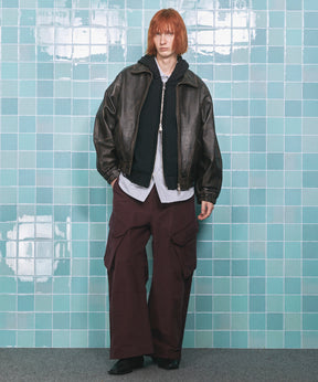 [25AW预购]细微差别图形手工缝制长袖T恤