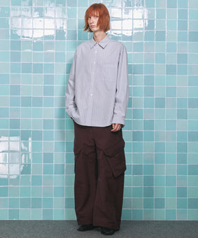 4 색 샹 브레이 세탁 가능한 양모 피크 라펠 더블 가슴 재킷