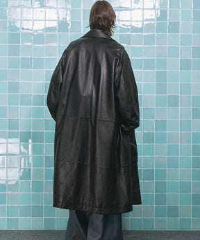[25AW 사전 주문] 양 가죽 롱 코트