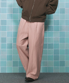 4 색 샹 브레이 세탁 가능한 양모 피크 라펠 더블 가슴 재킷