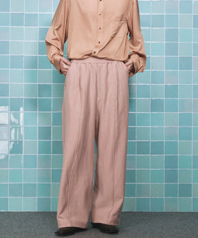 4 색 샹 브레이 세탁 가능한 양모 피크 라펠 더블 가슴 재킷