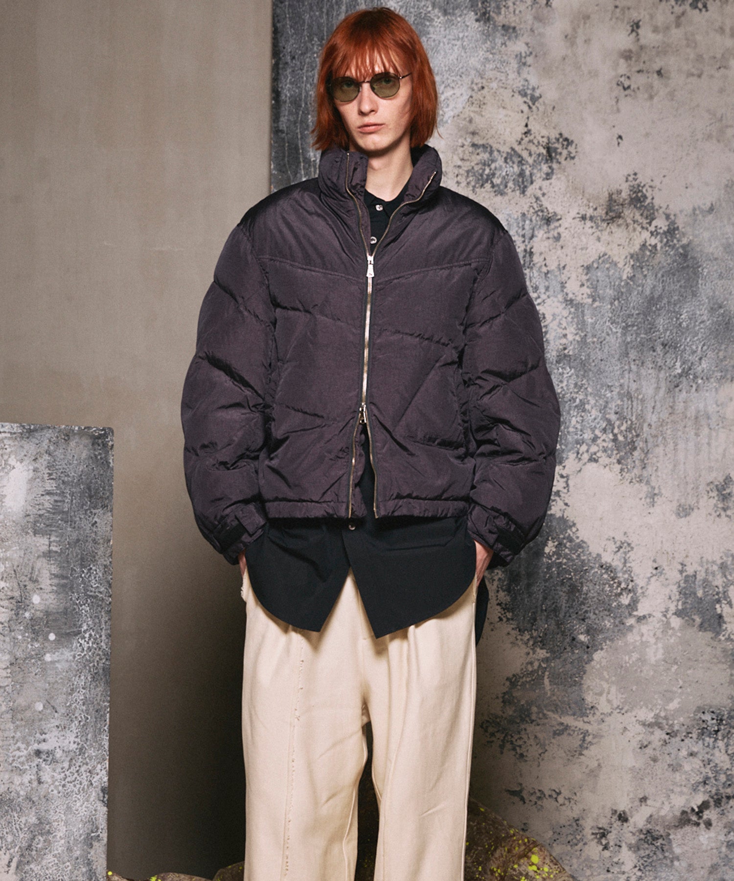 【25AW PRE-ORDER】B-3 Fake Mouton Jacket