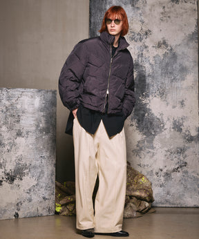 4 색 샹 브레이 세탁 가능한 양모 피크 라펠 더블 가슴 재킷