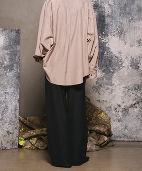 4 색 샹 브레이 세탁 가능한 양모 피크 라펠 더블 가슴 재킷