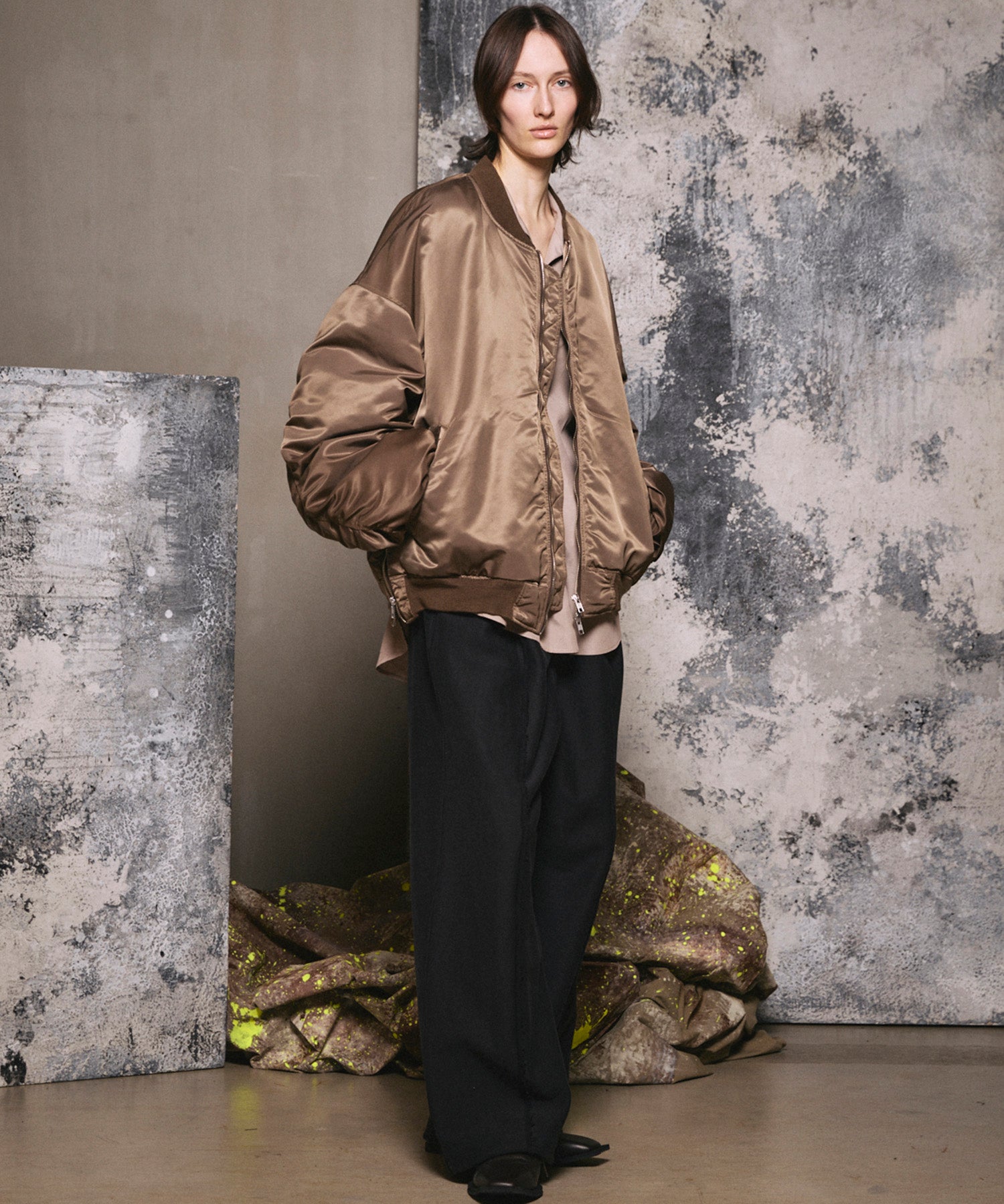 [25AW预订] Prime-Over尼龙MA-1轰炸机夹克