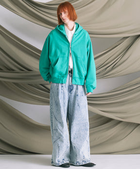 4 색 샹 브레이 세탁 가능한 양모 피크 라펠 더블 가슴 재킷