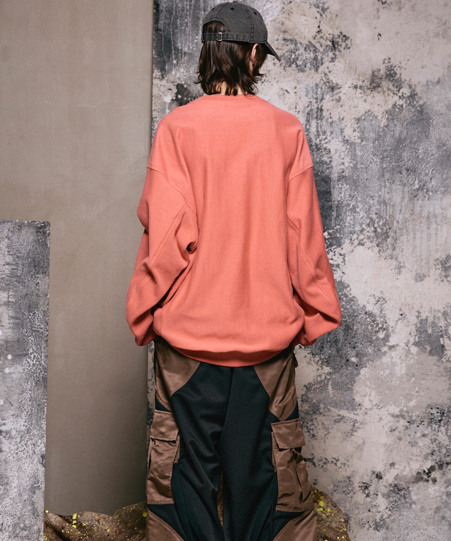 Prime-Over Crew Neck Pullover Sweatshirt