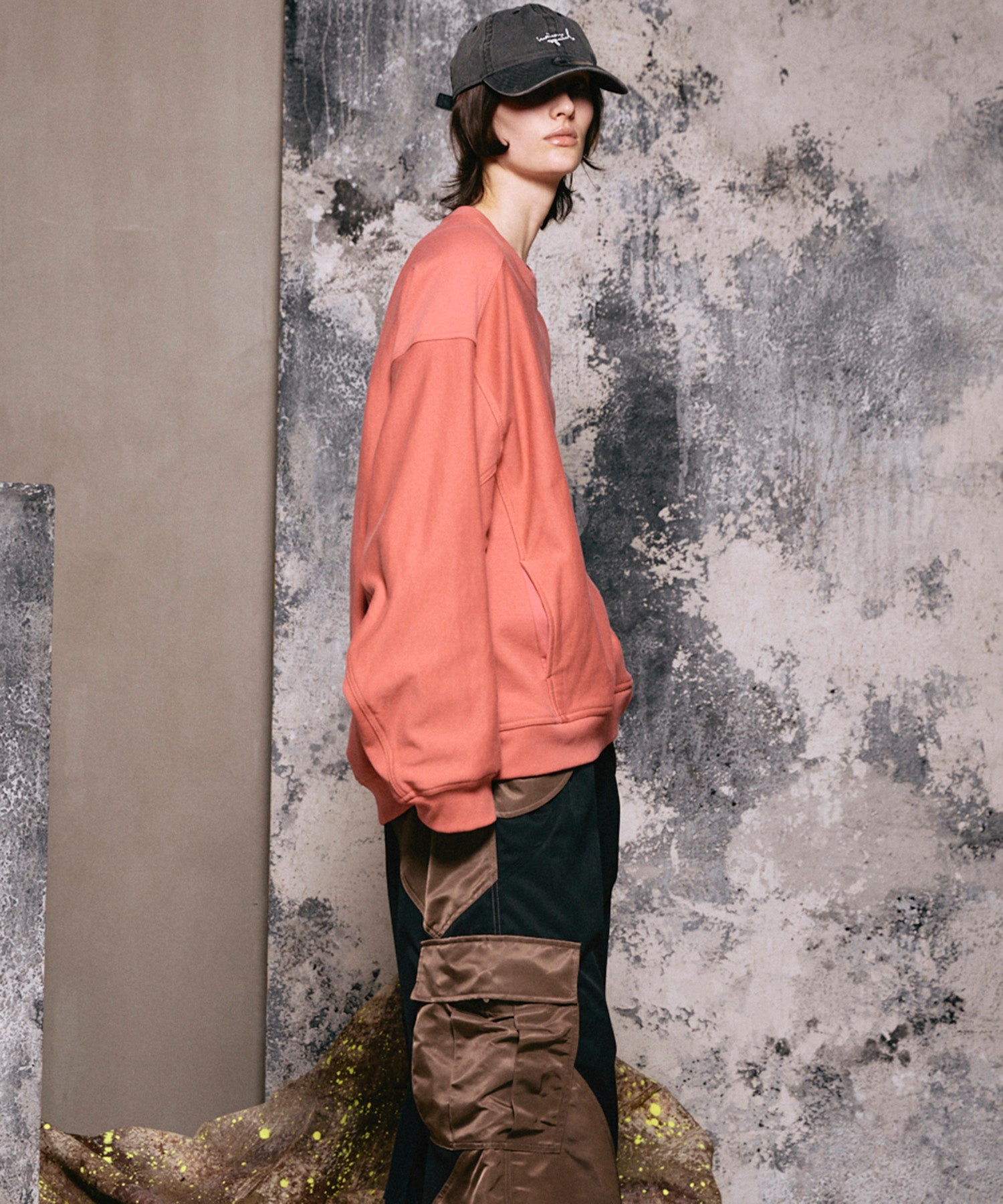 Prime-Over Crew Neck Pullover Sweatshirt