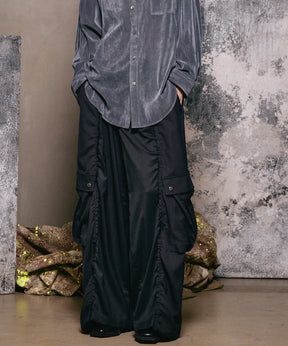 4 색 샹 브레이 세탁 가능한 양모 피크 라펠 더블 가슴 재킷