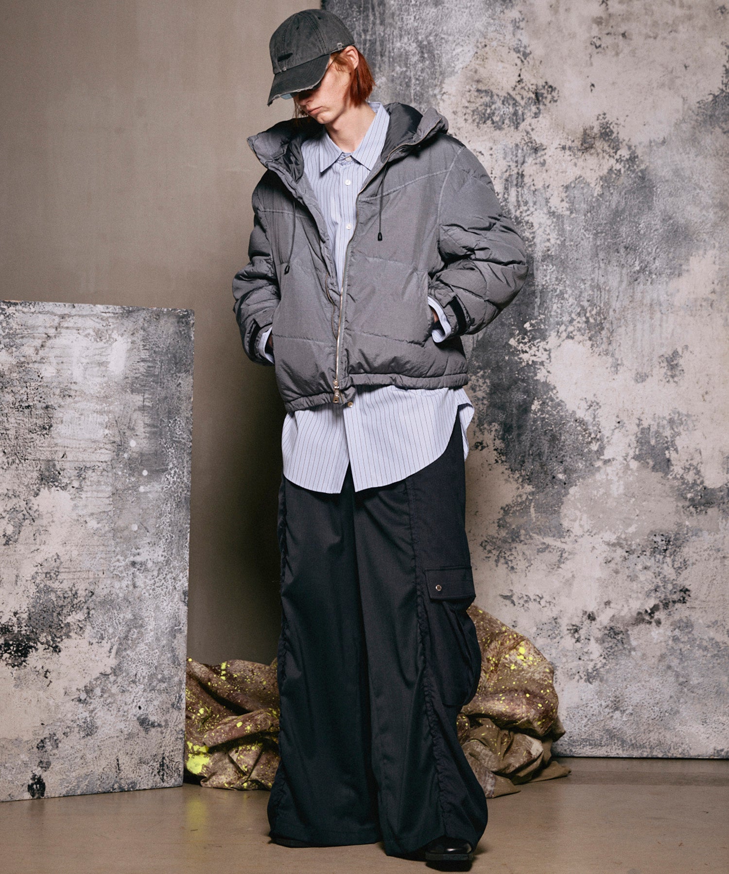 【25AW PRE-ORDER】B-3 Fake Mouton Jacket