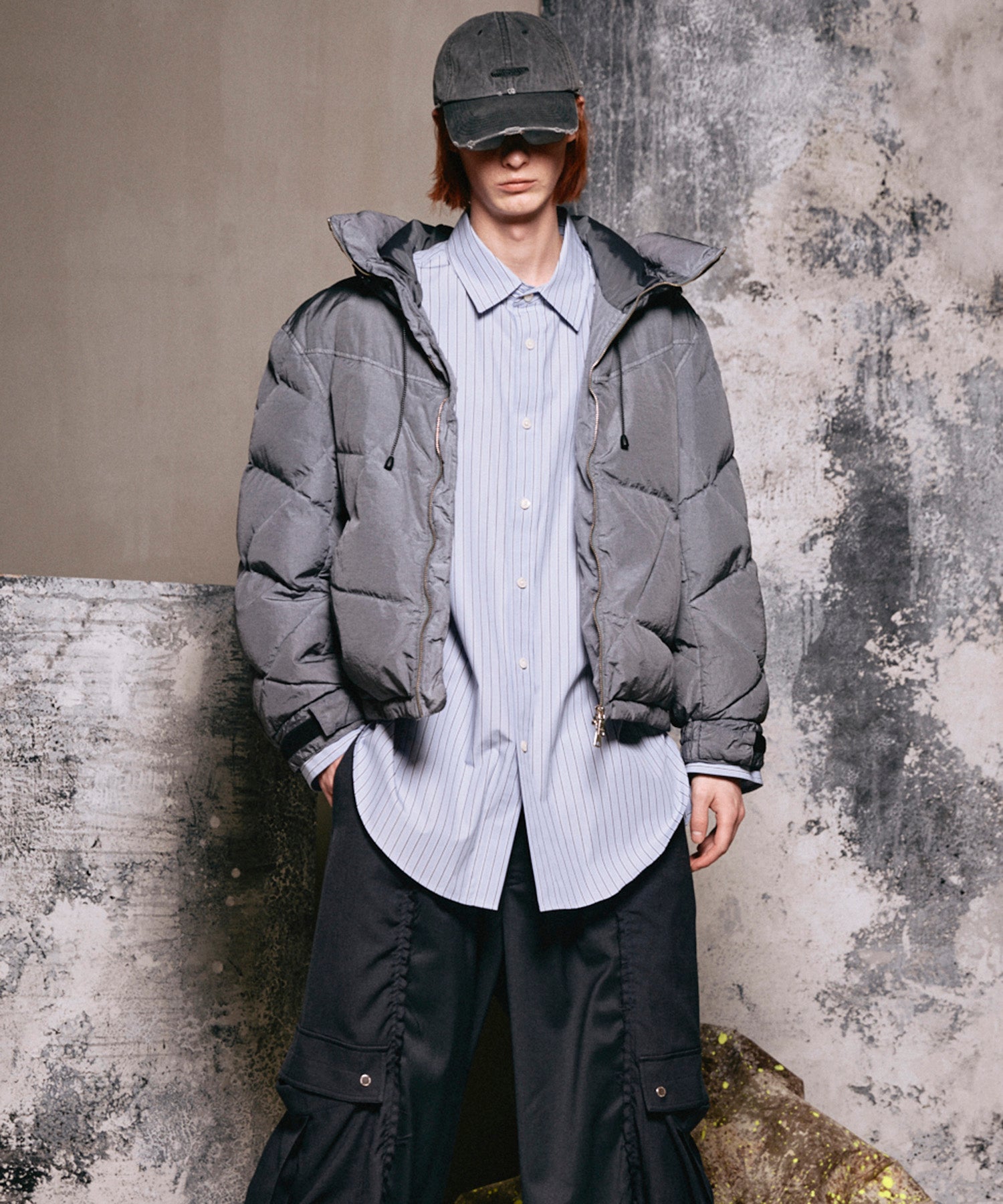 【25AW PRE-ORDER】B-3 Fake Mouton Jacket