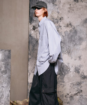 4 색 샹 브레이 세탁 가능한 양모 피크 라펠 더블 가슴 재킷