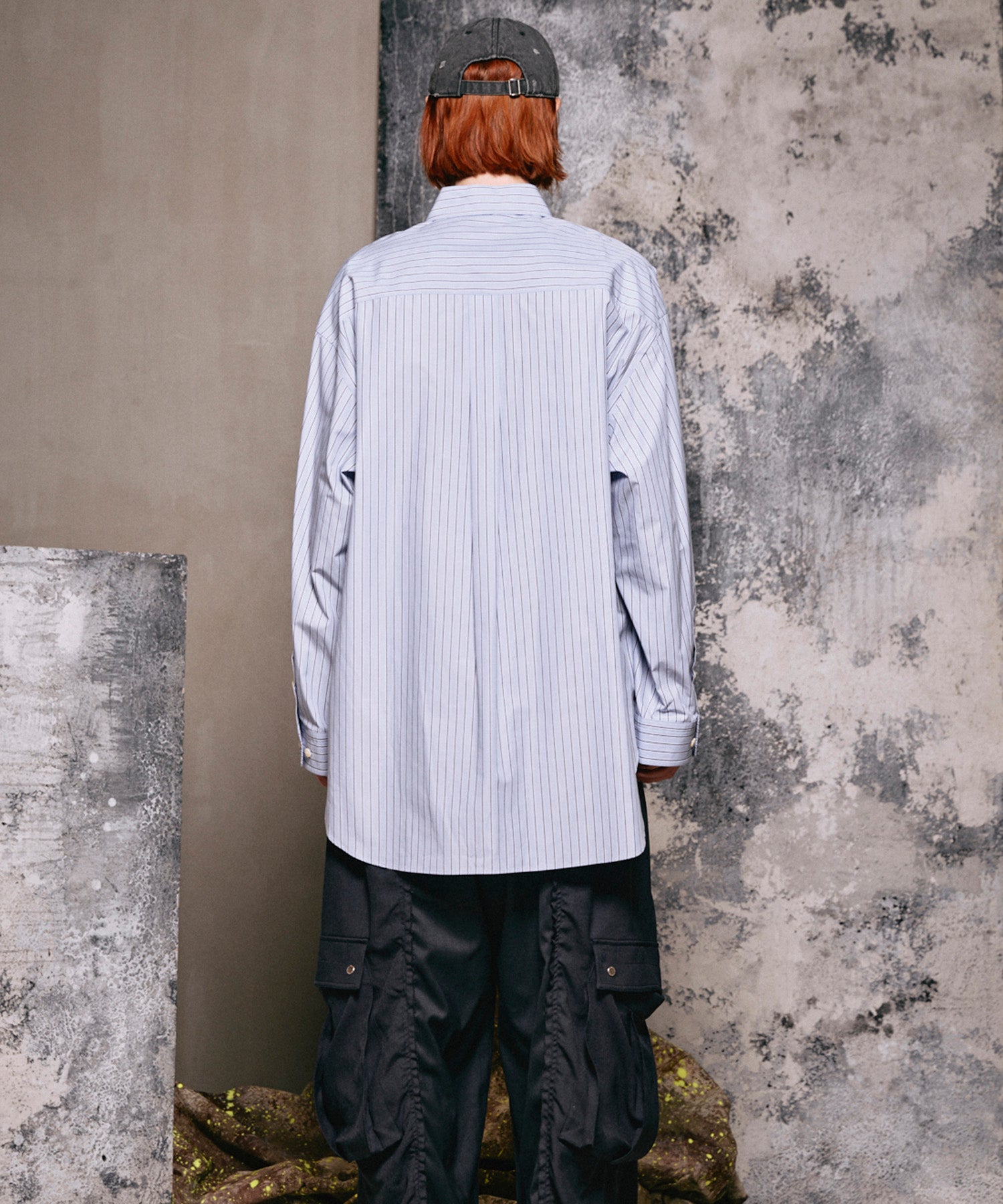 4 색 샹 브레이 세탁 가능한 양모 피크 라펠 더블 가슴 재킷