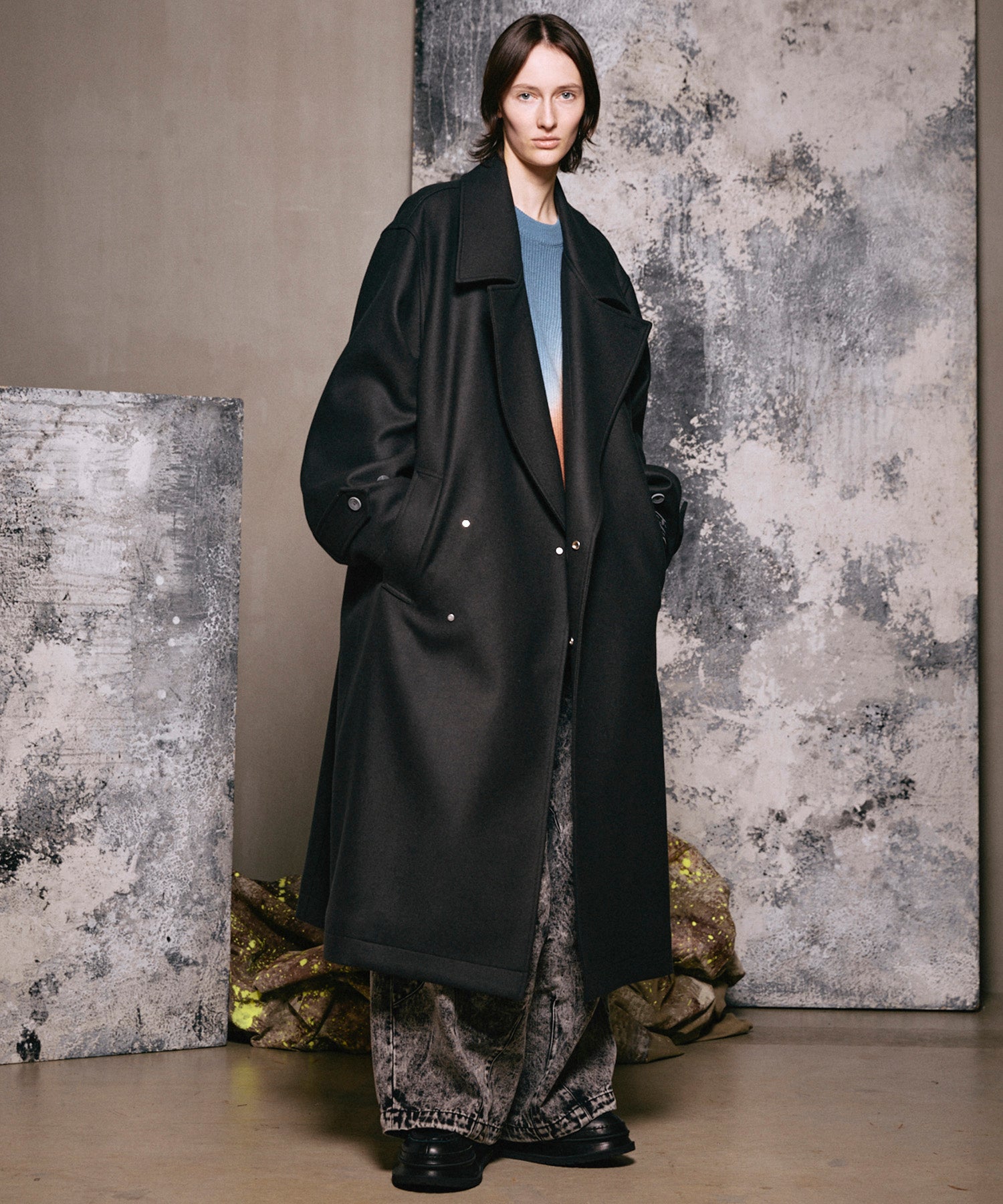 Prime-Wide Denim Balloon Pants