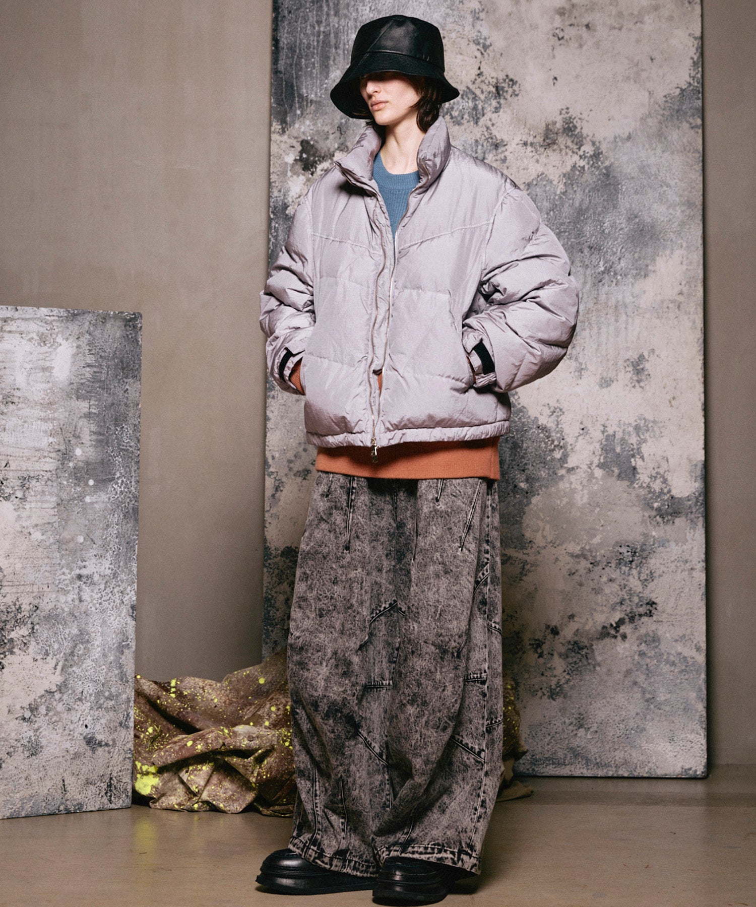 【25AW PRE-ORDER】B-3 Fake Mouton Jacket