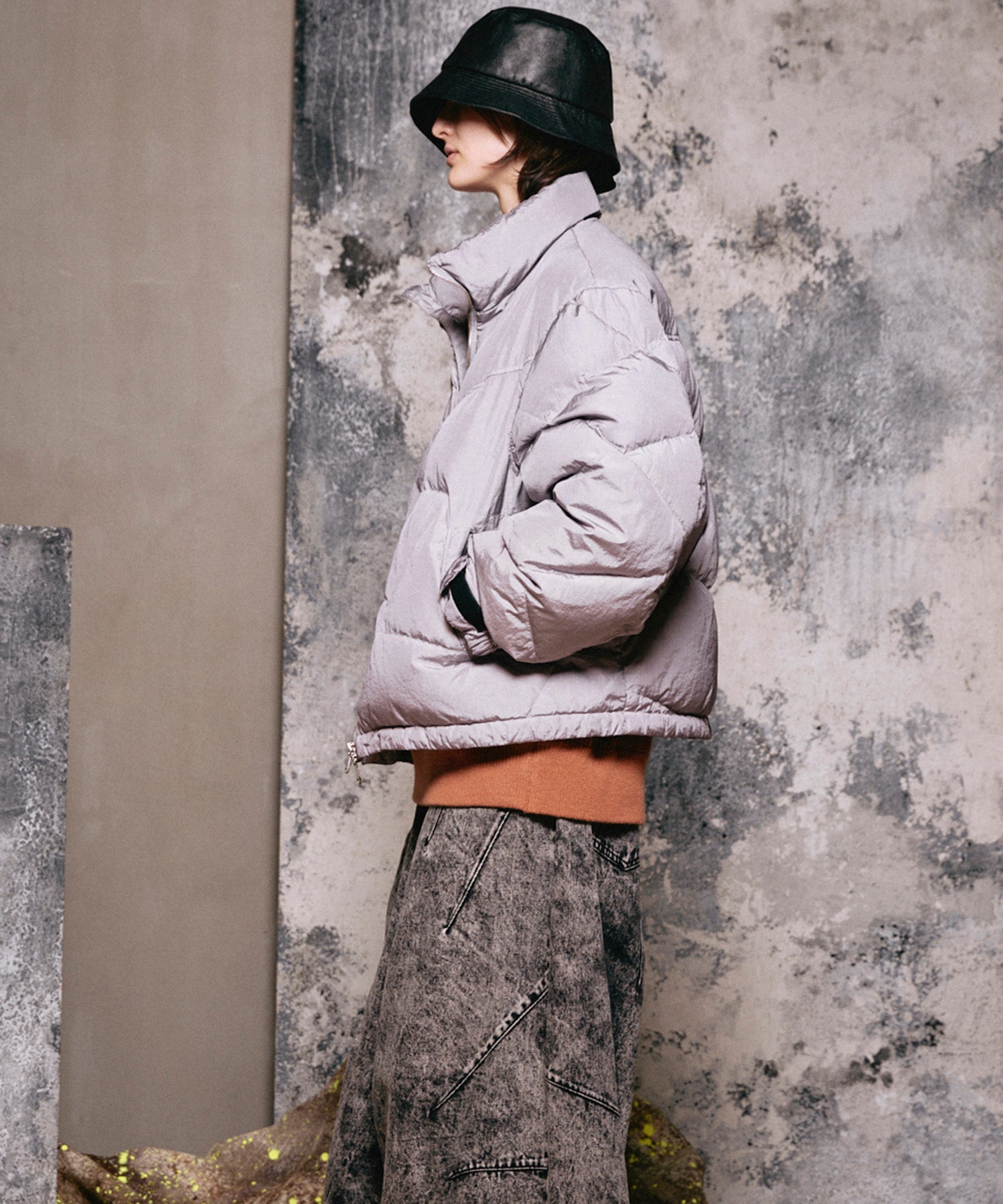 【25AW PRE-ORDER】B-3 Fake Mouton Jacket