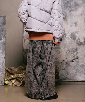 Prime-Wide Denim Balloon Pants