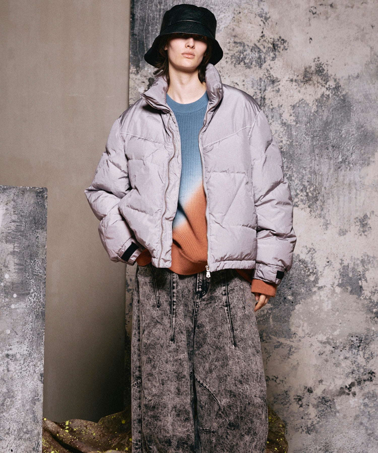 【25AW PRE-ORDER】B-3 Fake Mouton Jacket