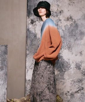 4 색 샹 브레이 세탁 가능한 양모 피크 라펠 더블 가슴 재킷