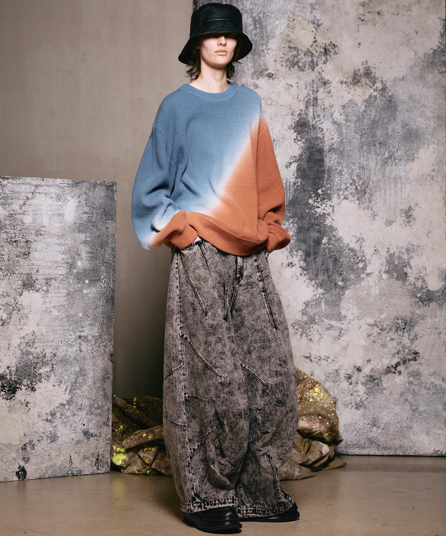 4 색 샹 브레이 세탁 가능한 양모 피크 라펠 더블 가슴 재킷