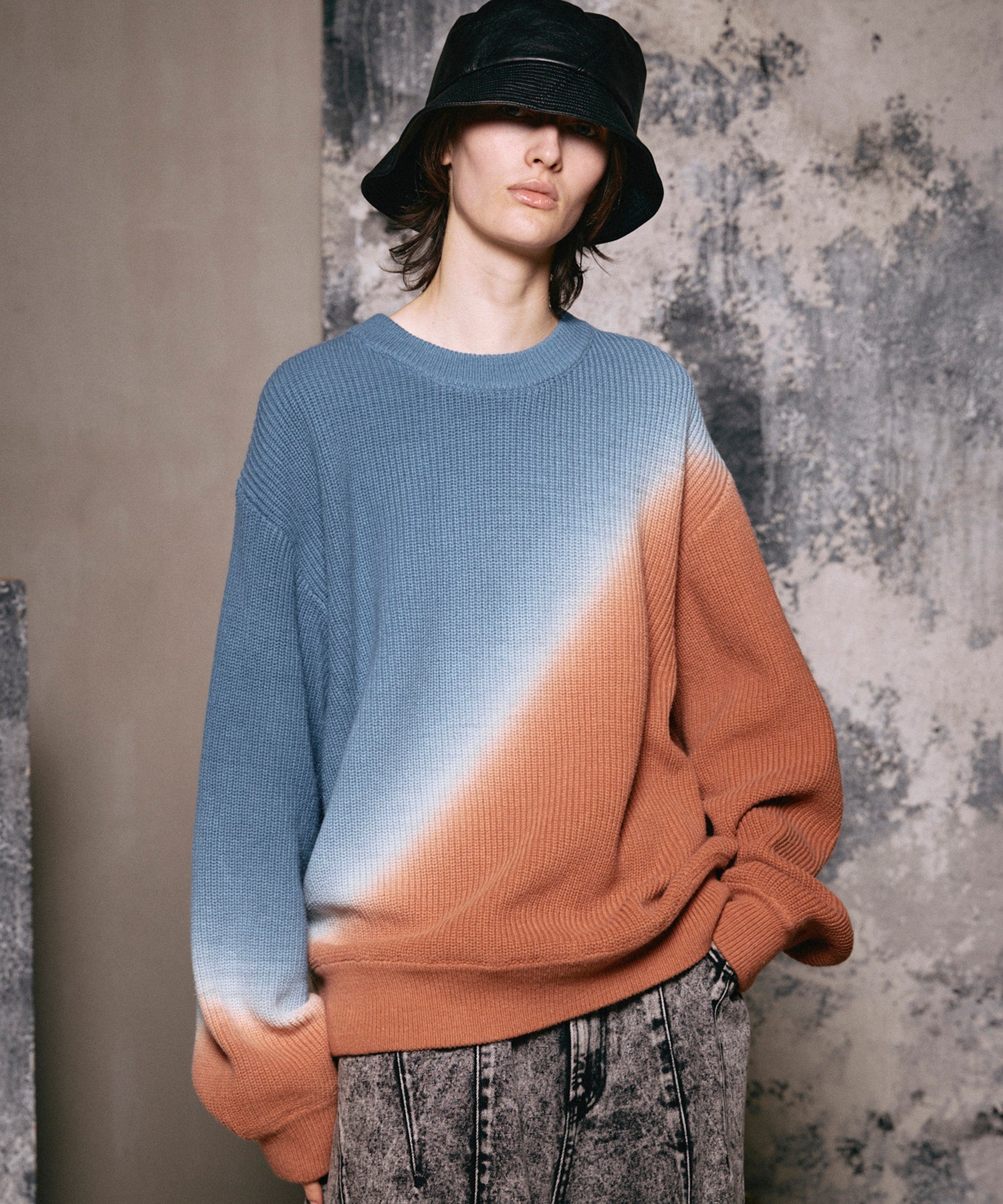 4 색 샹 브레이 세탁 가능한 양모 피크 라펠 더블 가슴 재킷