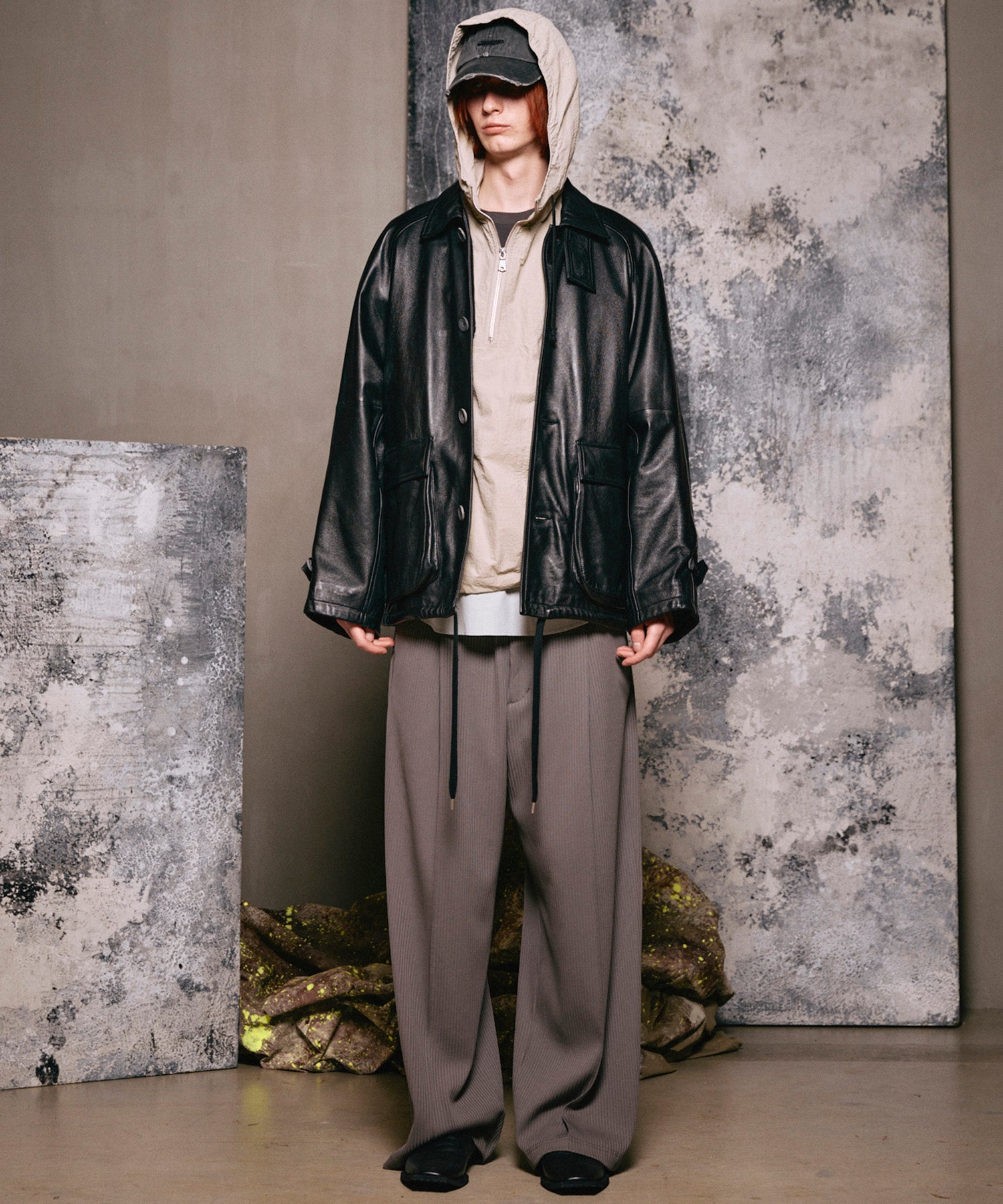 4 색 샹 브레이 세탁 가능한 양모 피크 라펠 더블 가슴 재킷