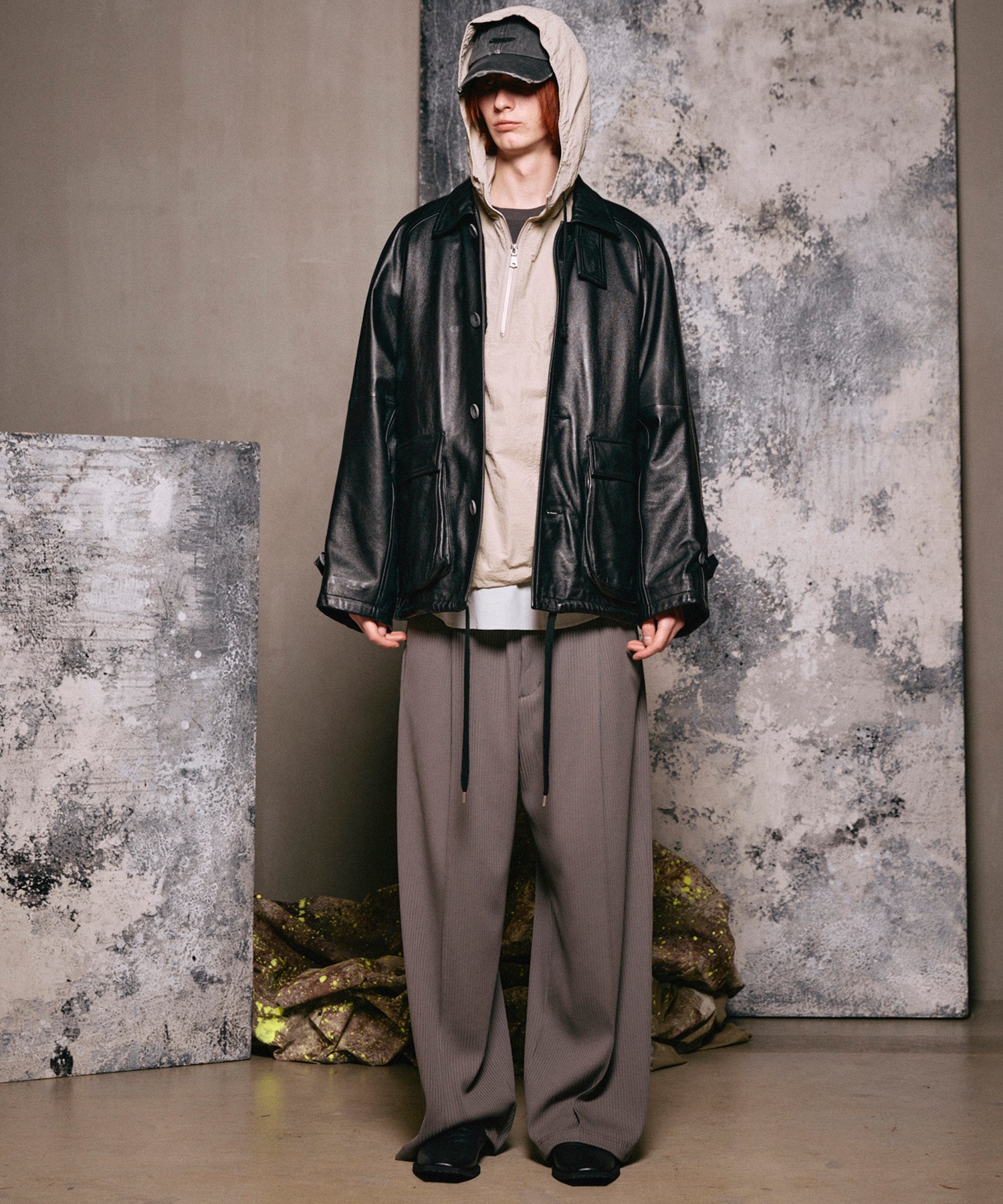 4 색 샹 브레이 세탁 가능한 양모 피크 라펠 더블 가슴 재킷