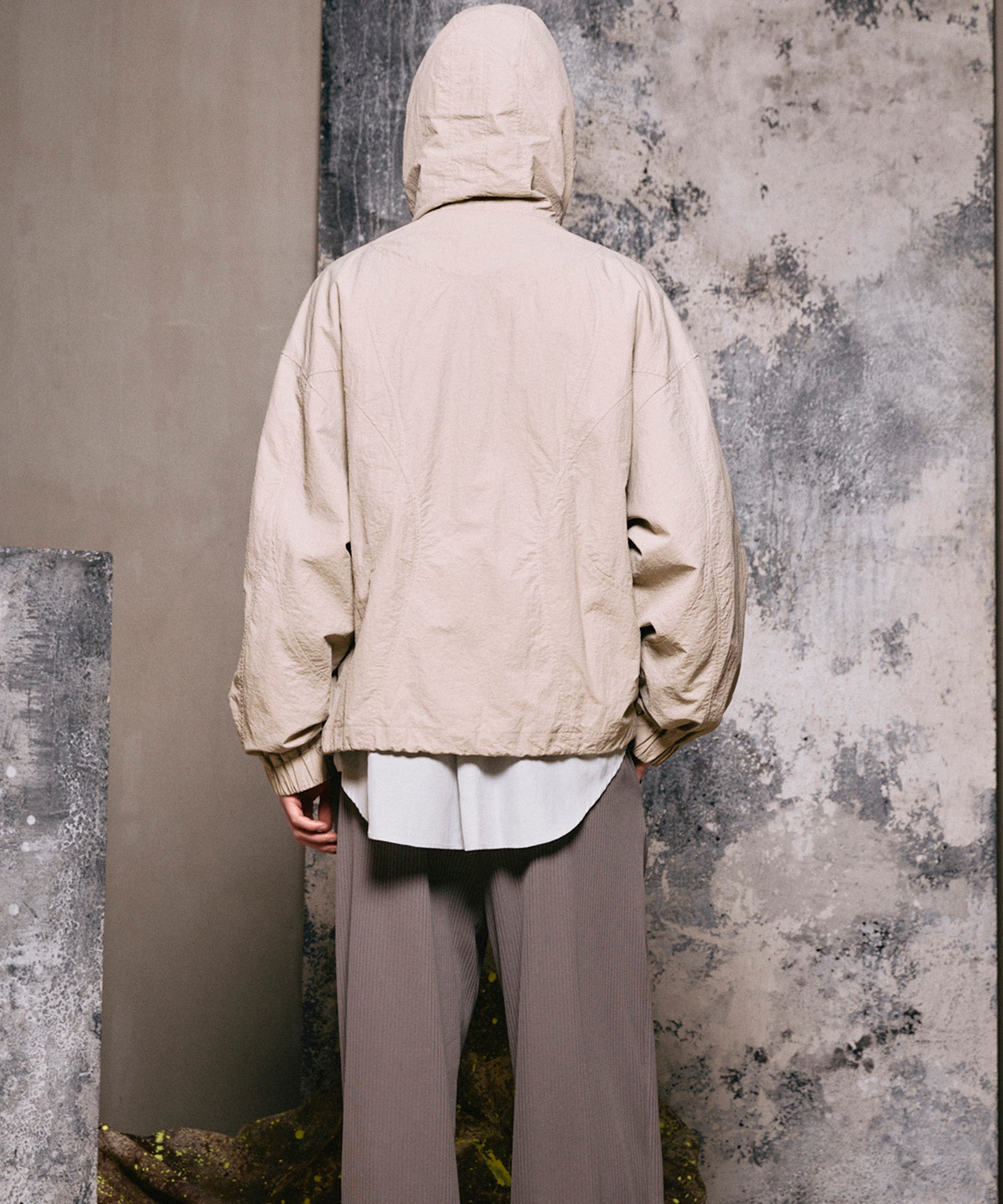 Prime-Over Half Zip Anorak Blouson